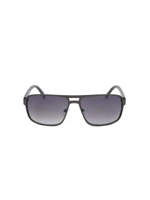Guess Męskie okulary przeciwsłoneczne w kolorze czarnym rozmiar: 60