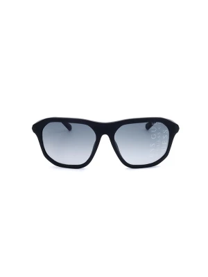 Guess Męskie okulary przeciwsłoneczne w kolorze czarnym rozmiar: 60
