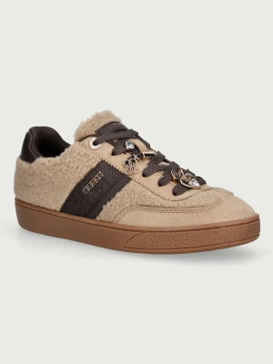 Guess NAOKI3 sneakersy damskie beżowy
