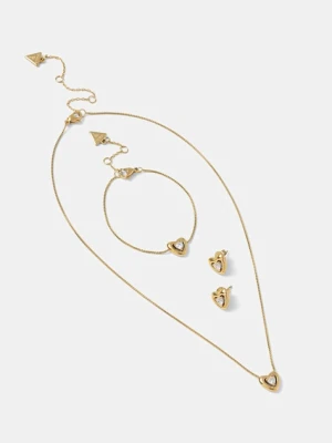 Guess naszyjnik, bransoletka i kolczyki BELOVED