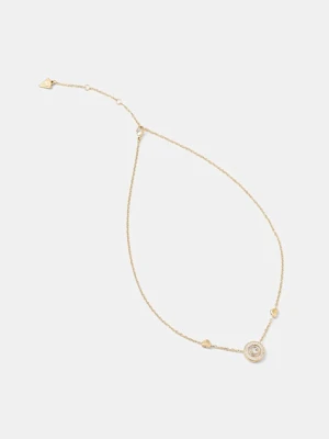 Guess naszyjnik damski ze stali nierdzewnej G TALISMAN