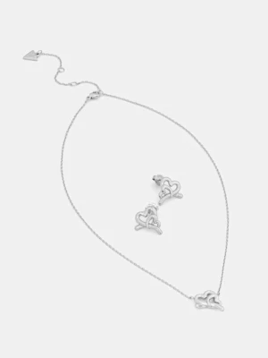 Guess naszyjnik i kolczyki LOVE BITES