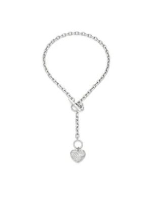 Guess Naszyjnik JUBN04 494JW Srebrny