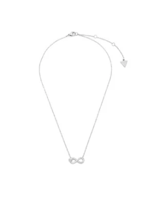 Guess Naszyjnik JUBN06 047JW Srebrny