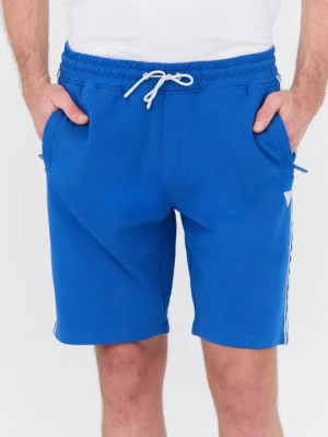 GUESS Niebieskie męskie shorty Arlo, Rozmiar M