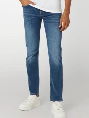 GUESS Niebieskie męskie spodnie jeansowe Finnley, Rozmiar 36/34