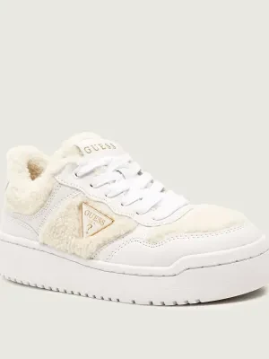 Guess Ocieplane sneakersy MIRAM10 | shearling
