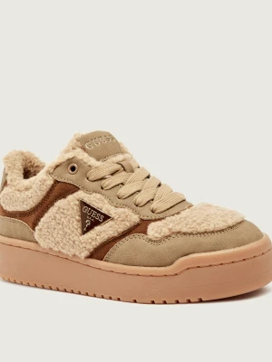 Guess Ocieplane sneakersy MIRAM10 | shearling