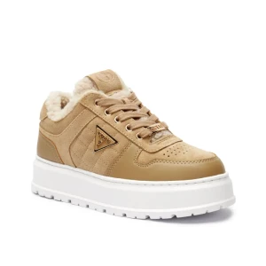 Guess Ocieplane sneakersy TERRIA | z dodatkiem skóry