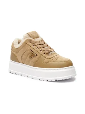 Guess Ocieplane sneakersy TERRIA | z dodatkiem skóry