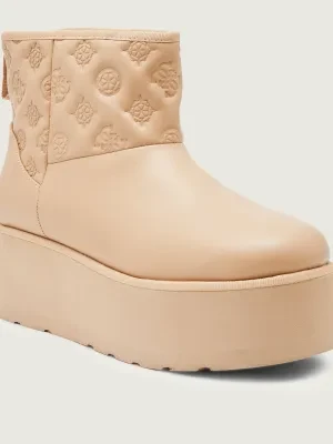 Guess Śniegowce | skóra