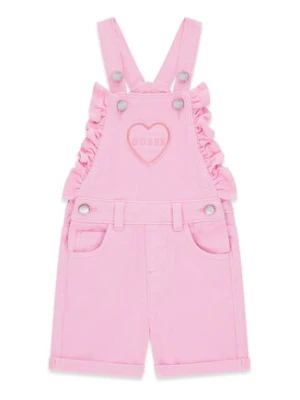 Guess Ogrodniczki K6GK13 WR510 Różowy jasny Regular Fit