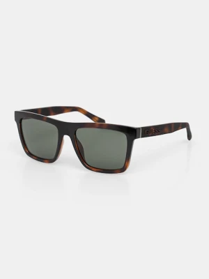 Guess okulary męskie kolor brązowy GU00166_5552N