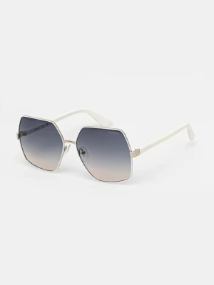 Guess okulary przeciwsłoneczne damskie kolor biały GU7881-H 21W