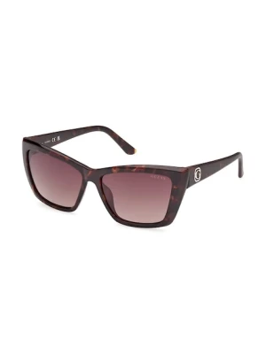 Guess okulary przeciwsłoneczne damskie kolor bordowy GU00098_5552F