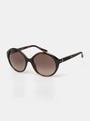 Guess okulary przeciwsłoneczne damskie kolor brązowy GU00155_5752F