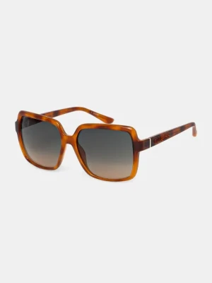 Guess okulary przeciwsłoneczne damskie kolor brązowy GU00157_5753P