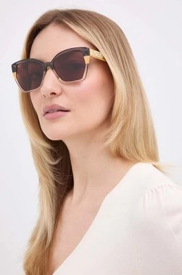 Guess okulary przeciwsłoneczne damskie kolor brązowy GU7912_5541E
