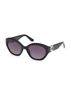 Guess okulary przeciwsłoneczne damskie kolor czarny GU00104_5601B