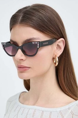 Guess okulary przeciwsłoneczne damskie kolor czarny GU7901_5401T