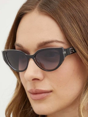 Guess okulary przeciwsłoneczne damskie kolor czarny GU7910_5205B