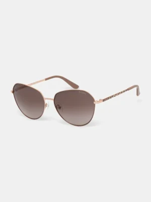 Guess okulary przeciwsłoneczne damskie kolor złoty GU00148_6058F