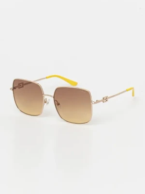 Guess okulary przeciwsłoneczne damskie kolor złoty GU7906-H 32F