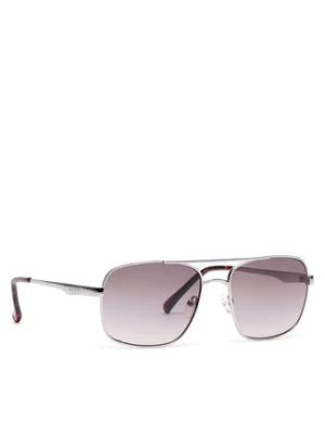 Guess Okulary przeciwsłoneczne GF0211 10F Brązowy