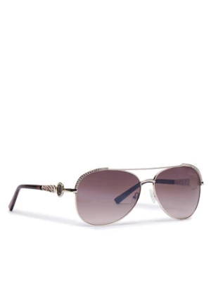 Guess Okulary przeciwsłoneczne GF6085 Złoty