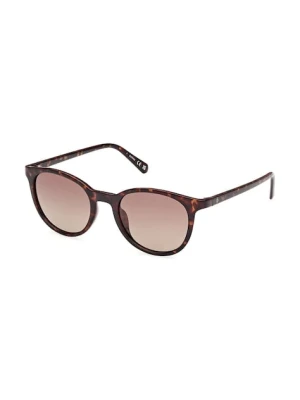 Guess okulary przeciwsłoneczne męskie kolor bordowy GU00118_5152H