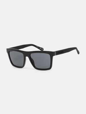 Guess okulary przeciwsłoneczne męskie kolor czarny GU00166_5501A