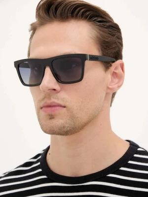 Guess okulary przeciwsłoneczne męskie kolor czarny GU00166_5501D