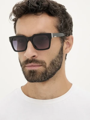 Guess okulary przeciwsłoneczne męskie kolor czarny GU00172_5301B