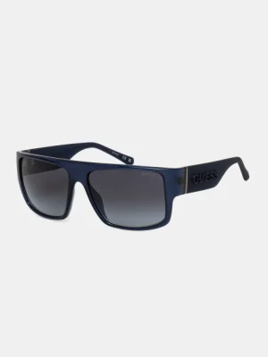 Guess okulary przeciwsłoneczne męskie kolor granatowy GU00165_5990B