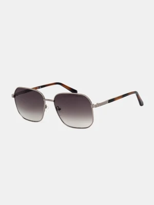 Guess okulary przeciwsłoneczne męskie kolor srebrny GU00051 08P