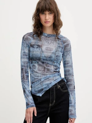 Guess Originals longsleeve kolor niebieski W5YP43 KBBF2