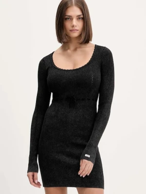 Guess Originals sukienka kolor czarny mini dopasowana W5BK69 Z2YJ2