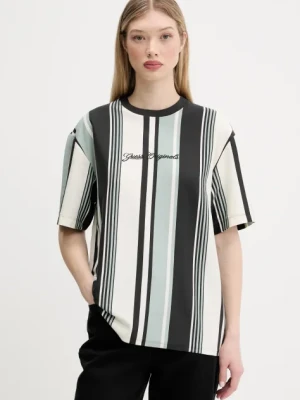 Guess Originals t-shirt bawełniany damski kolor turkusowy M5GI59 K8FQ4