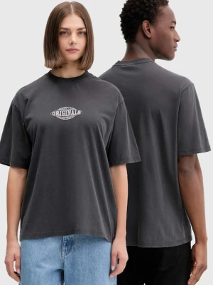 Guess Originals t-shirt bawełniany kolor szary z nadrukiem M5BI46 K8FQ4