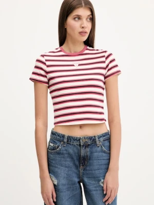 Guess Originals t-shirt damski kolor beżowy W5GI57 J1314