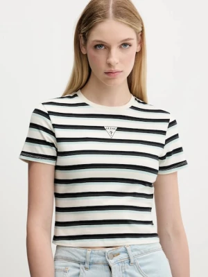 Guess Originals t-shirt damski kolor beżowy W5GI57 J1314