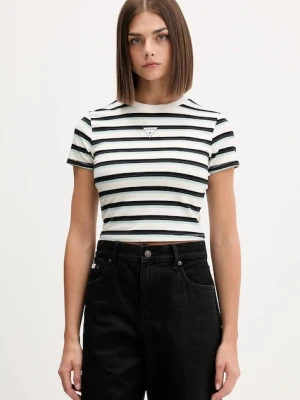 Guess Originals t-shirt damski kolor beżowy W5GI57 J1314