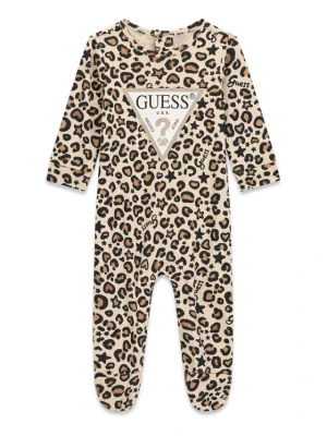 Guess Pajac S6BG01 K5994 Beżowy Regular Fit