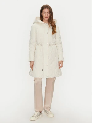 Guess Parka Maite W4BL56 WGL30 Écru Regular Fit Kremowy