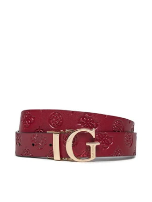 Guess Pasek Damski BW7861 P3430 Bordowy