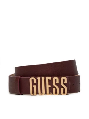 Guess Pasek Damski BW9113 P4235 Bordowy