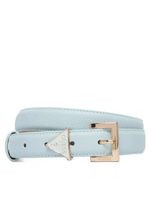 Guess Pasek Damski BW9320 P6125 Niebieski jasny