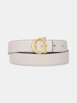 Guess pasek damski kolor beżowy BW9261 P5330