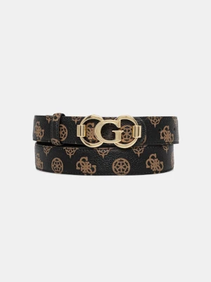 Guess pasek damski kolor brązowy BW9244 P5330