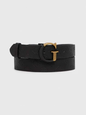 Guess pasek damski kolor czarny